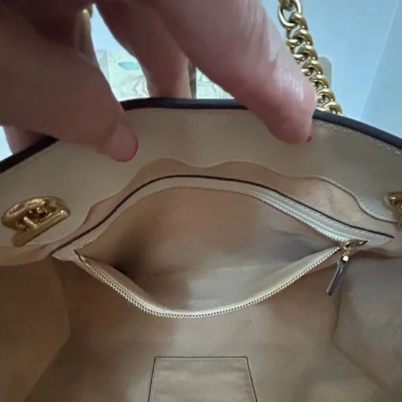 Gucci GG Supreme Padlock Shoulder Bag